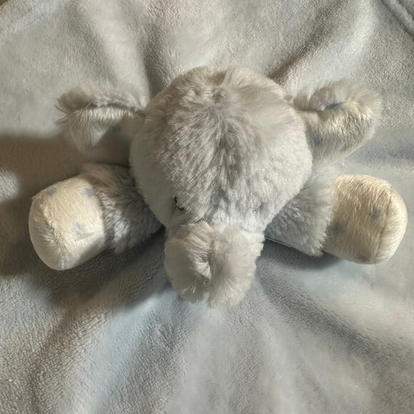 Blankets & Beyond Elephant Lovey‎ Baby Unisex Gray Plush Comfort Animalcore - Picture 2 of 5
